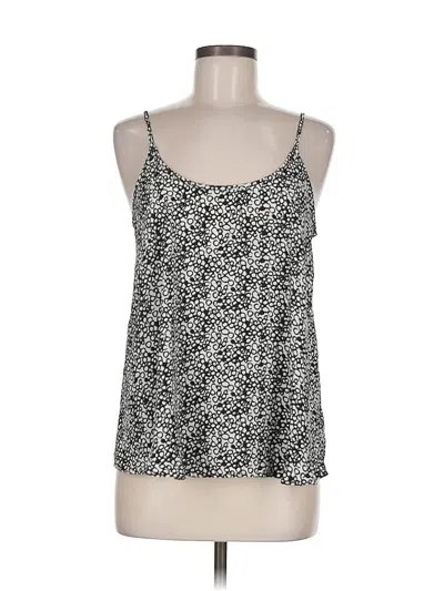 Pre-owned Apt. 9 Tank Top Silver Halter Neckline Tops