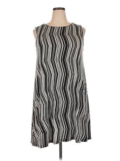 Pre-owned Apt. 9 Tank Top Silver Strapless Neckline Tops