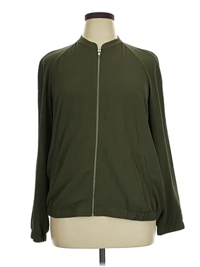 Pre-owned Apt. 9 Track Jacket In Green