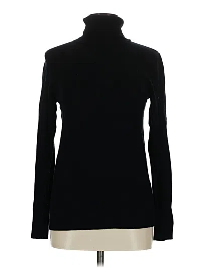 Pre-owned Apt. 9 Turtleneck Sweater In Black