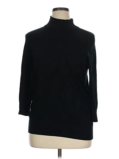 Pre-owned Apt. 9 Turtleneck Sweater In Black