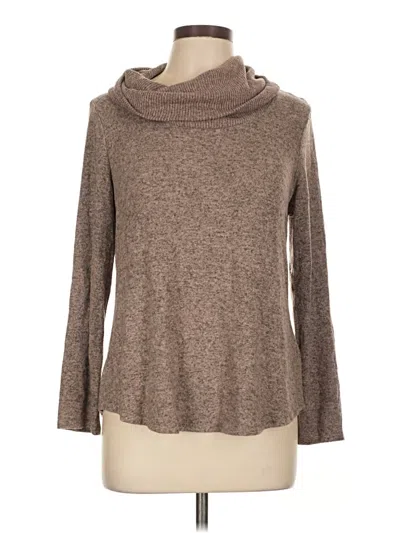 Pre-owned Apt. 9 Turtleneck Sweater In Brown