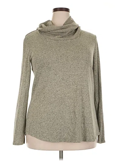 Pre-owned Apt. 9 Turtleneck Sweater In Gray
