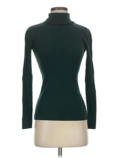 Pre-owned Apt. 9 Turtleneck Sweater In Green