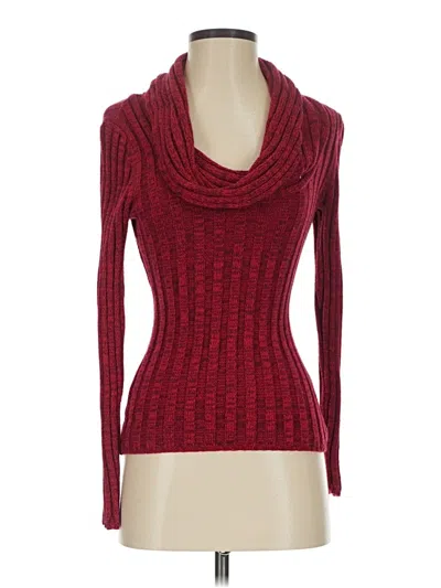Pre-owned Apt. 9 Turtleneck Sweater In Red