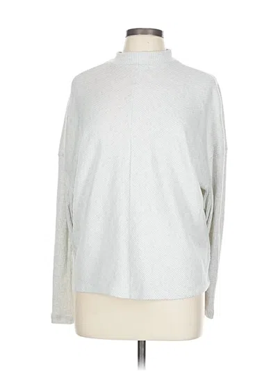 Pre-owned Apt. 9 Turtleneck Sweater In Silver