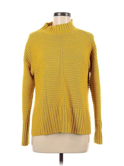 Pre-owned Apt. 9 Turtleneck Sweater In Yellow