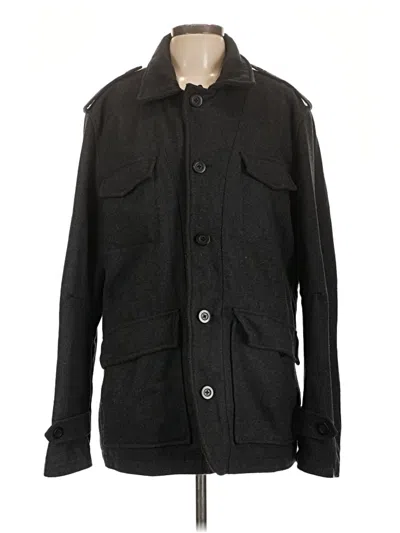Pre-owned Apt. 9 Wool Coat In Black