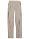 Apuntob Cotton Trousers In Brown