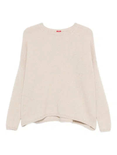 APUNTOB BEIGE CREWNECK SWEATER