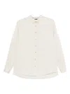 Apuntob Beige Stripe-pattern Shirt In Neutral