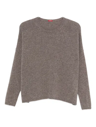 APUNTOB BROWN CREWNECK SWEATER