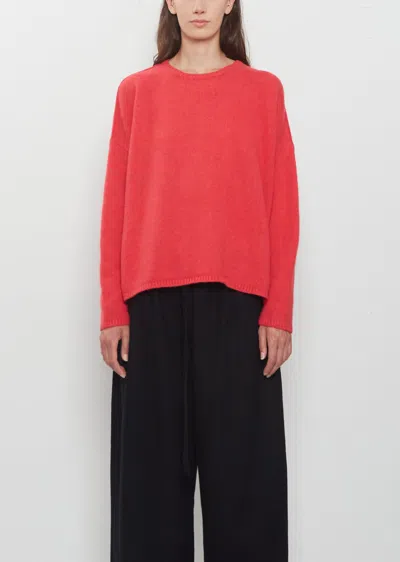 Apuntob Cashmere Alpaca Sweater In Red