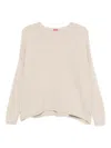 Apuntob Cashmere Crewneck Sweater In Brown