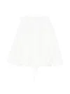 Apuntob Drawstring-hem Jacket In White