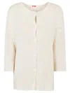Apuntob Cotton Cardigan In White