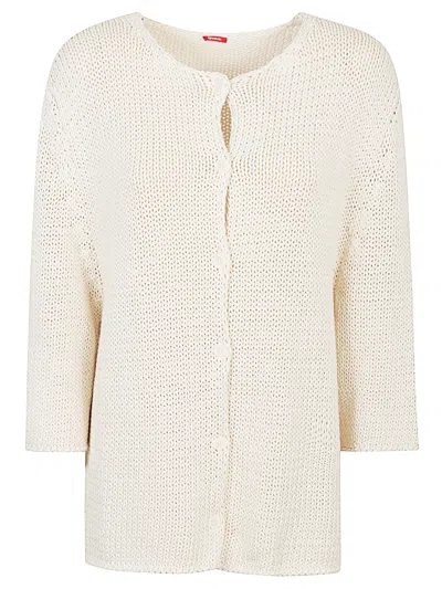 Apuntob Cotton Cardigan In White
