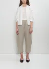 Apuntob Cotton Trousers In Ecru