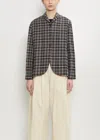 Apuntob Cotton Wool Plaid Jacket