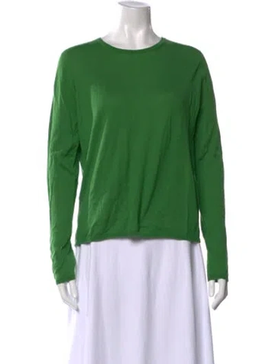 Pre-owned Apuntob Crew Neck Sweater In Green