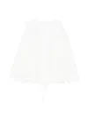 Apuntob Drawstring-hem Jacket In White