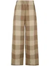 Apuntob Elastic Pants In Hazelnut
