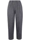 Apuntob Elastic Waist With Pockets Regular Fit Trousers In Gray