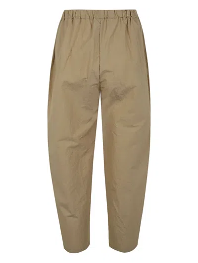 Apuntob Elasticated-waist Trousers In Honey