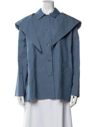 Pre-owned Apuntob Jacket In Blue