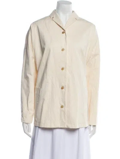 Pre-owned Apuntob Jacket In Neutral