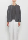 Apuntob Kimono Sleeve Cashmere Alpaca Cardigan In Gray