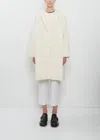 Apuntob Kimono Sleeve Technical Coat In White