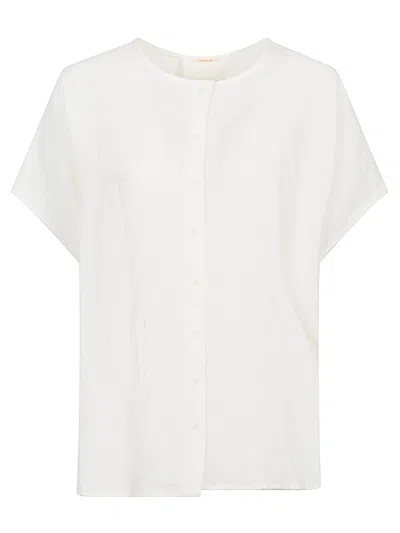 Apuntob Linen Shirt In White