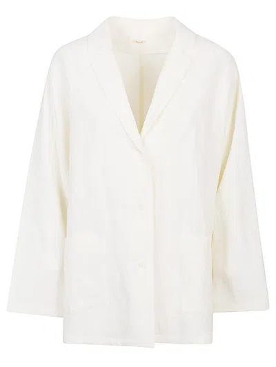Apuntob Linen Single-breasted Jacket