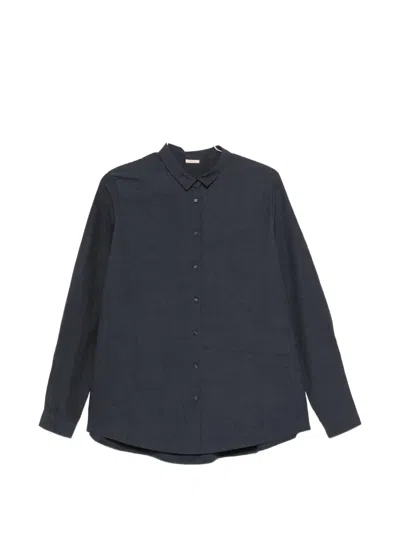 Apuntob Long-sleeve Button-fastening Shirt In Blue