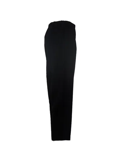 Apuntob Pleated Elasticated Trousers In Black