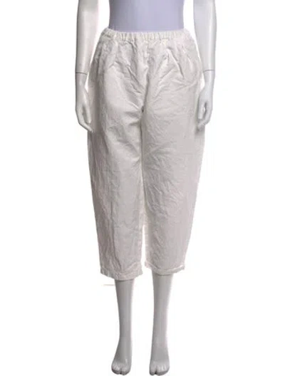 Pre-owned Apuntob Straight Leg Pants In Grey