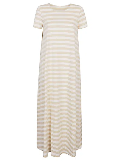 APUNTOB STRIPED COTTON LONG DRESS