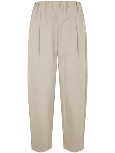 Apuntob Cotton Trousers In Gray