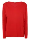 Apuntob V-neck Long-sleeve Top