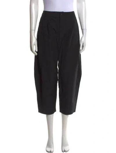 Pre-owned Apuntob Wide Leg Pants In Black