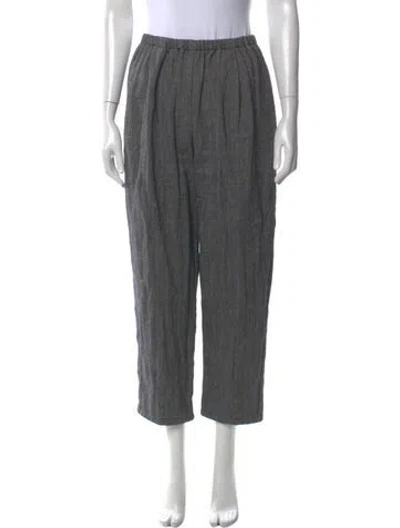 Pre-owned Apuntob Wide Leg Pants In Gray