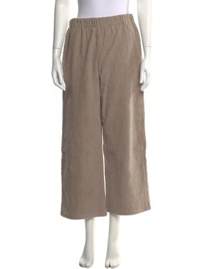 Pre-owned Apuntob Wide Leg Pants In Neutral
