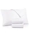 Aq Textiles Bergen House 100% Certified Egyptian Cotton 1000 Thread Count 4 Pc. Sheet Set, California King In White