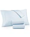 Aq Textiles Bergen House 1000 Thread Count 100% Certified Egyptian Cotton 4-pc. Sheet Set, Full In Light Blue