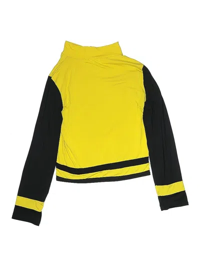 Pre-owned Aq Kids'  Turtleneck Sweater In Yellow