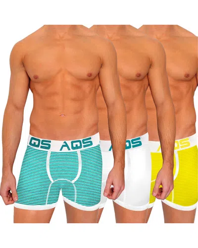 Aqs 3pk Long Trunk In Multi
