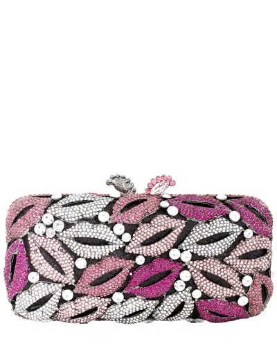 Aqs Lips Clutch In Pink