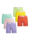 AQS MEN'S 6-PACK ASSORTED BOXER BRIEFS