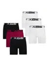 AQS MEN'S 6-PACK ASSORTED BOXER BRIEFS